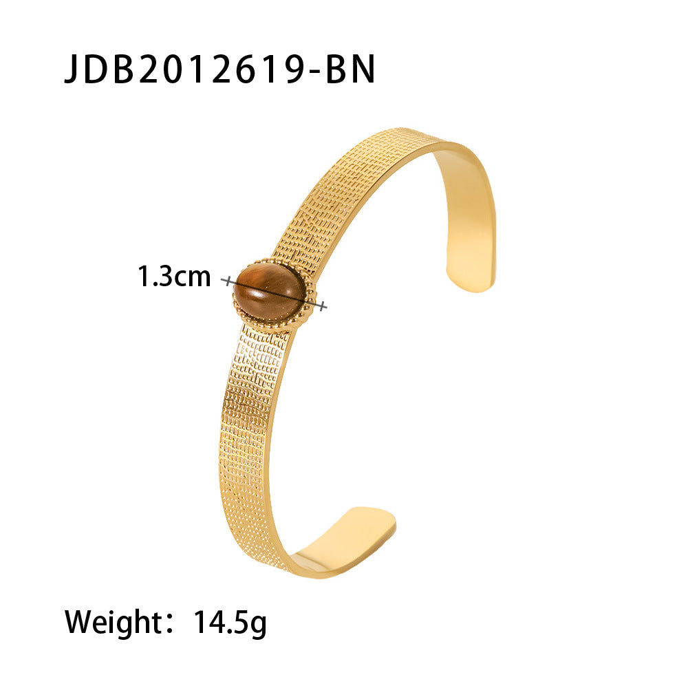 Gold-plated Stainless Steel Bracelets, Various Styles, Build Your Stack