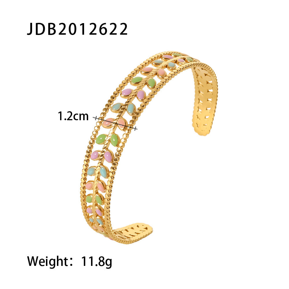 Gold-plated Stainless Steel Bracelets, Various Styles, Build Your Stack