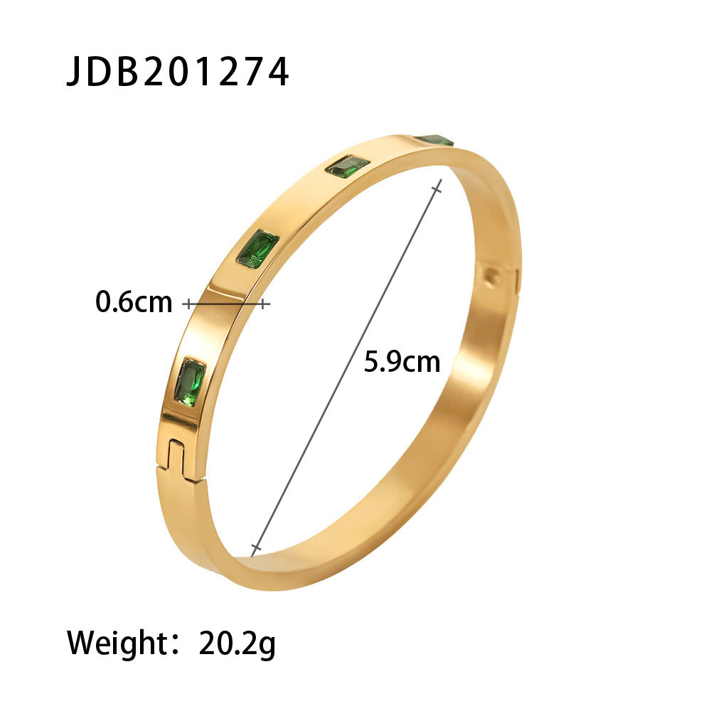 Gold-plated Stainless Steel Bracelets, Various Styles, Build Your Stack