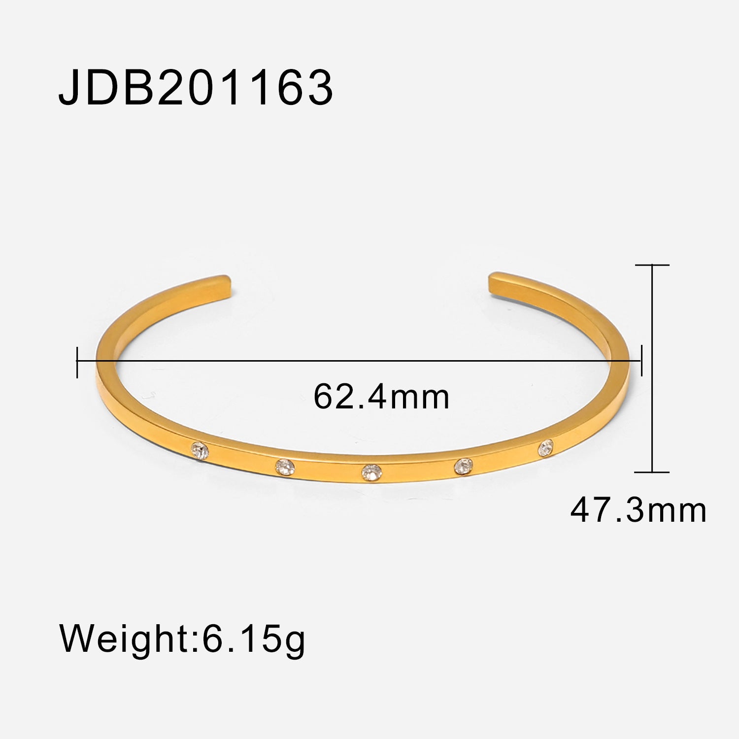 Gold-plated Stainless Steel Bracelets, Various Styles, Build Your Stack