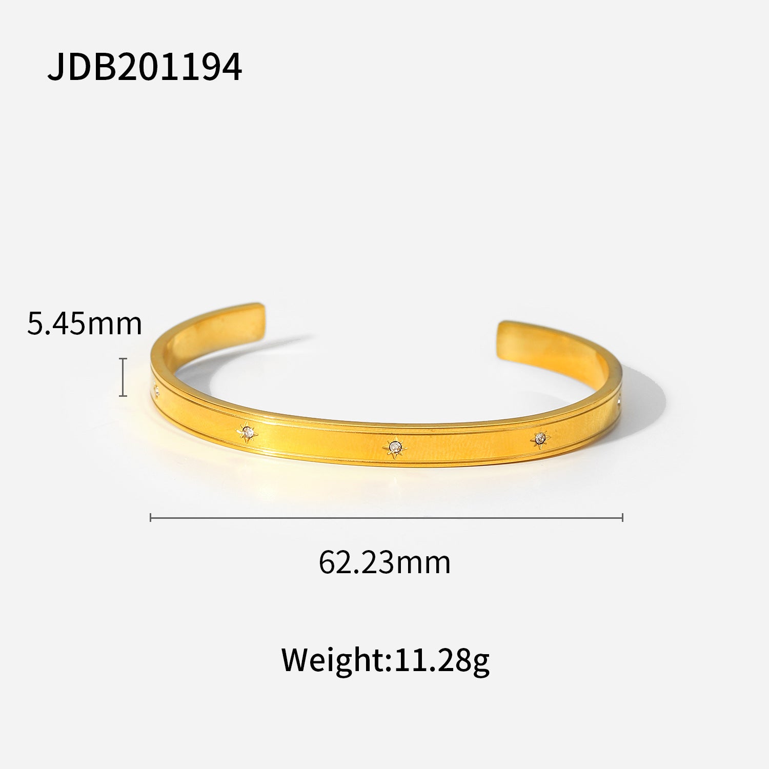 Gold-plated Stainless Steel Bracelets, Various Styles, Build Your Stack