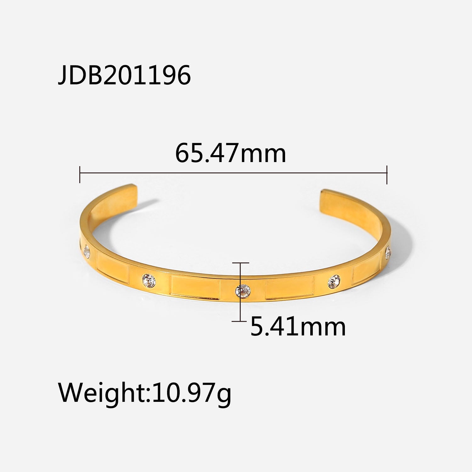 Gold-plated Stainless Steel Bracelets, Various Styles, Build Your Stack