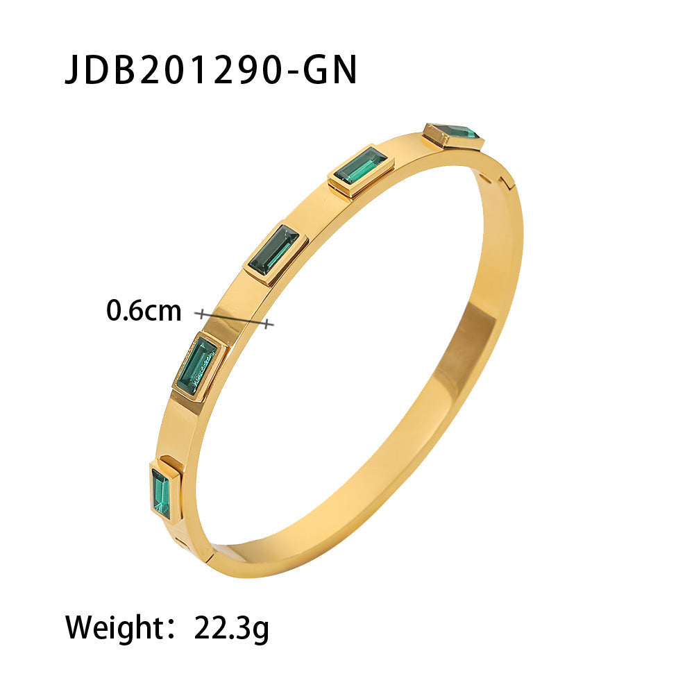 Gold-plated Stainless Steel Bracelets, Various Styles, Build Your Stack