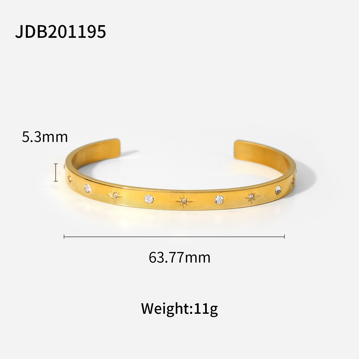 Gold-plated Stainless Steel Bracelets, Various Styles, Build Your Stack