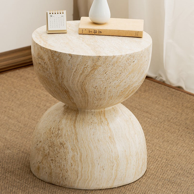 Sofa Side Apartment Living Room Creative Art Modern Balcony Corner Tea Table